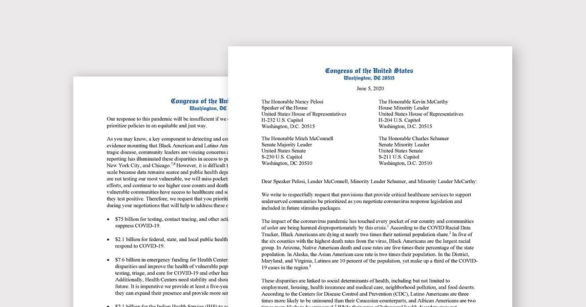 PDF Letter Mockup